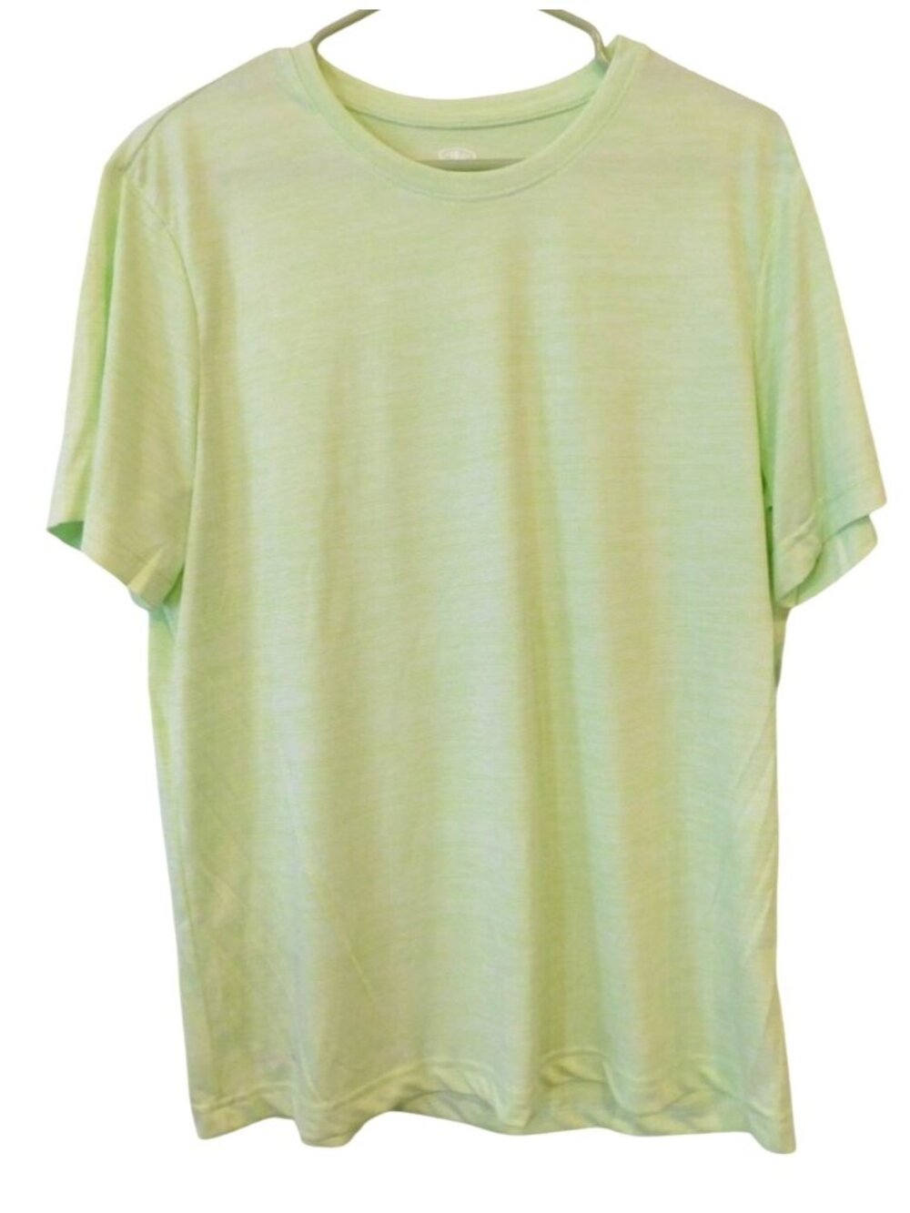 NWT Athletic Works Sz M 38-40 Light Green Active Tee Shirt Athleisure Activewear